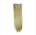 6 Piece 16 Clips 23inch Straight Wig Hair Extensions For Women