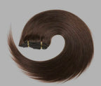 Straight Choclate Brown Clip In Extensions
